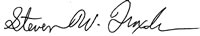 Steve Troxler's signature